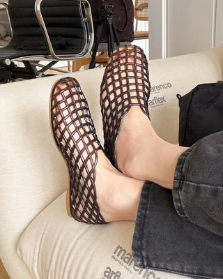 Mesh Jelly Sandals