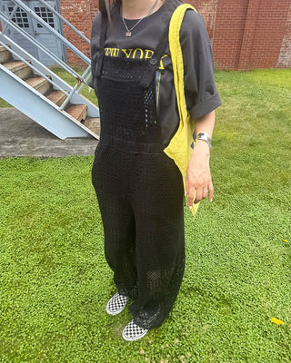 Square perforated overalls