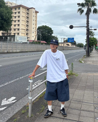Checked Banding Cargo Pants