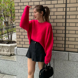 Mohair Round Knit