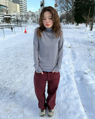 Basic Cotton Wide Pants