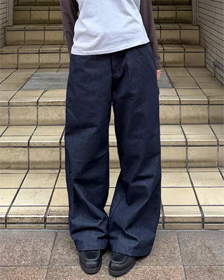 (Unisex) Pocket Star Denim Pants