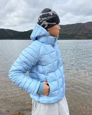Lightweight duck down parka