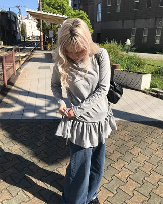 Parka Side Shirring Dress