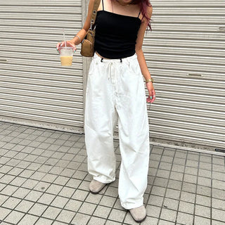Camisole with shirred cups