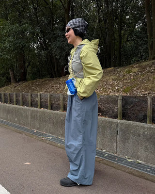 Balloon Fit Nylon Pants