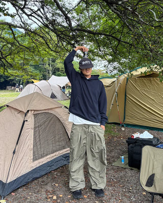 Side-tuck cargo pants