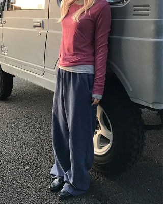 Pigmented sweatpants