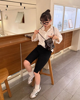 Belt bucket bag