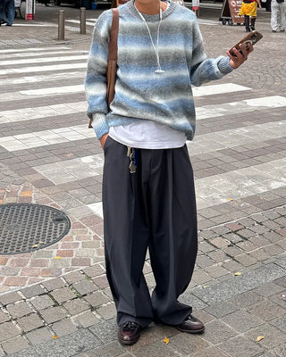 Wide slacks