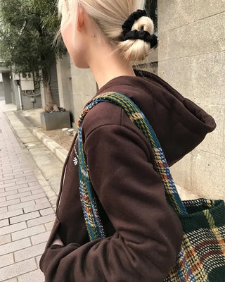 Snowflake Crop Hoodie