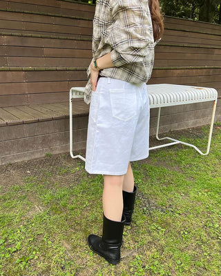 Basic Back Tag Half Pants