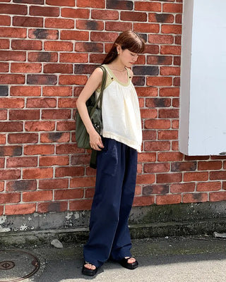 Banding Straight Pants