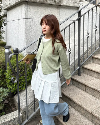 Loose Round Cardigan