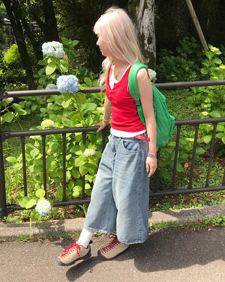 Vintage Washed Bermuda Shorts