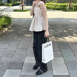 Asymmetrical Twist Bustier Blouse