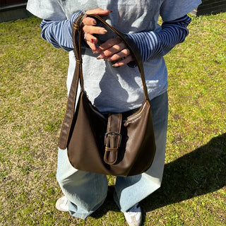 Vintage belt shoulder bag
