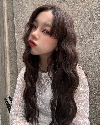 Lace long-sleeve T-shirt