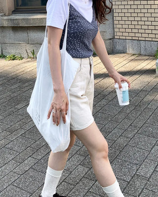 Basic cotton shorts