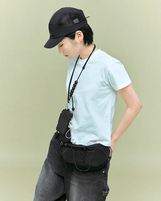 [4th Re-release] (ORIGINAL) Wood Ball Shoulder Strap (black)