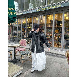 Balloon long skirt
