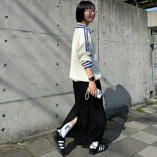 Oval frame glasses