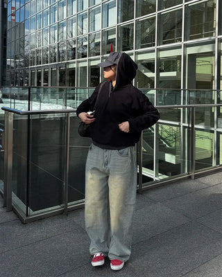 Oversized Color Hooded Parka