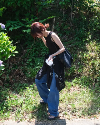 Eco-leather Triangle Shoulder Bag