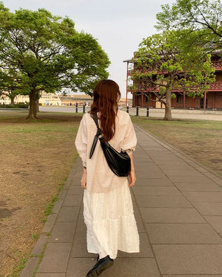 Oversized check shirt