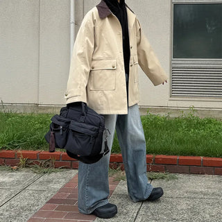 Vintage-like washed denim