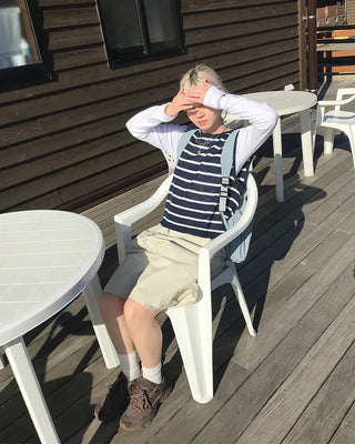 Bermuda cotton pants