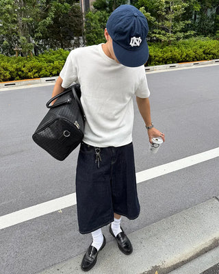 Selvedge Bermuda shorts