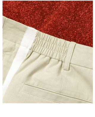 [CULTUM] Pleated Relaxed Trousers