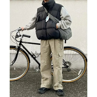 Nylon Easy Cargo Pants