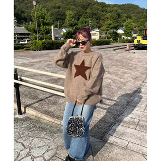 Star pattern sweater