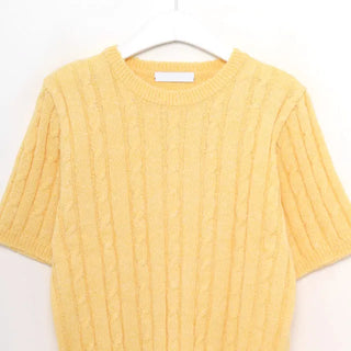 olani twist half sleeve knit