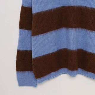 Border brush knit