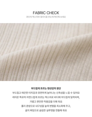 Pasto Button Ribbed Summer Long Sleeve T-shirt - 4 Colors