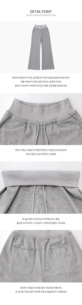 Canoe Semi Flared Pants - 4 Colors