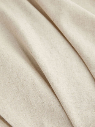 Wedding Wedding Guest Dress wedding guest wedding Linen-blend Linen-blend V-neck Solid Ruffle Ruched Midi Dress For Work
