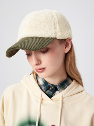 FUZZY BASEBALL CAP