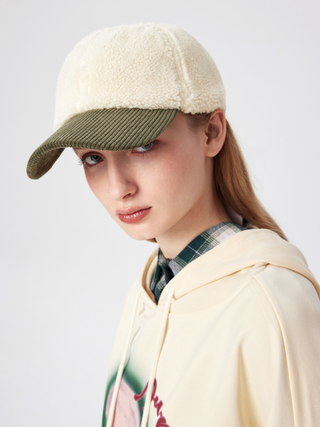 FUZZY BASEBALL CAP
