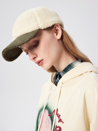 FUZZY BASEBALL CAP