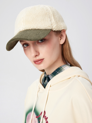 FUZZY BASEBALL CAP