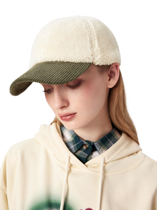FUZZY BASEBALL CAP