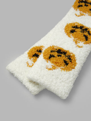 PUMPKIN FUZZY SOCKS