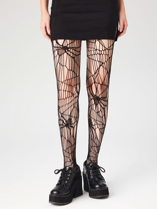 SPIDER WEB FISHNET TIGHTS
