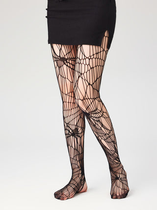SPIDER WEB FISHNET TIGHTS