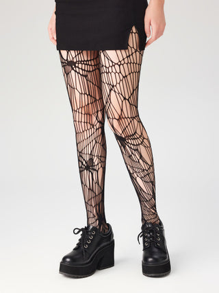 SPIDER WEB FISHNET TIGHTS