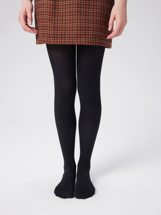180D SILVER THREAD STRIPED TIGHTS